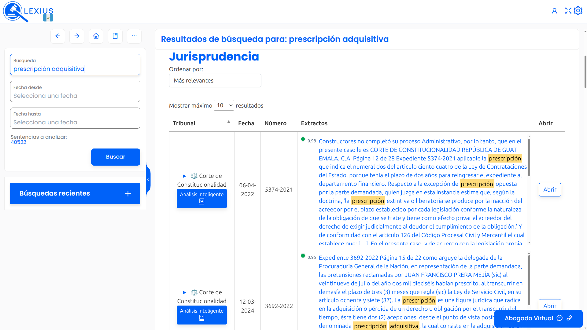 Resultados de búsqueda