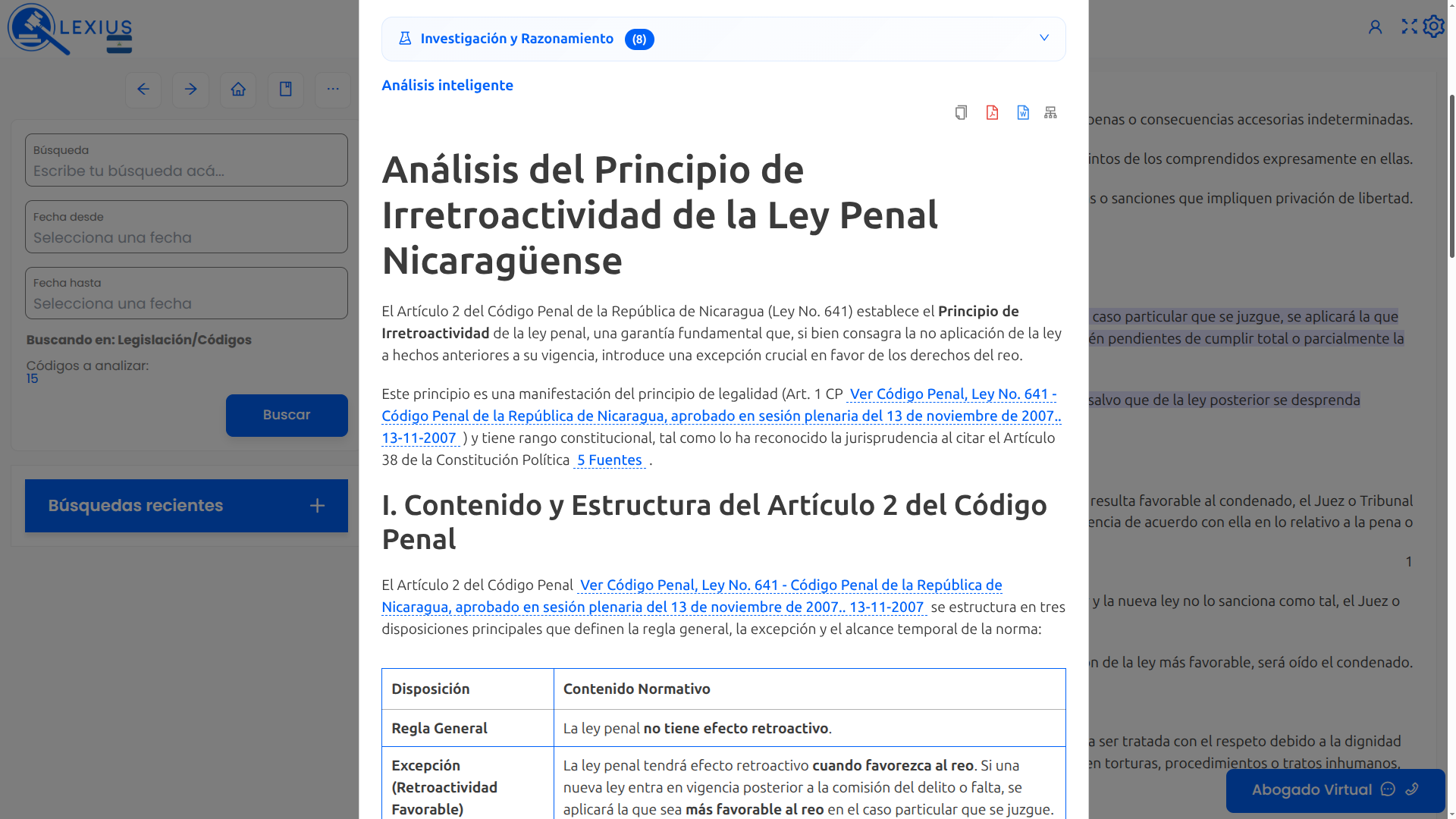 Resultados de un Análisis Inteligente