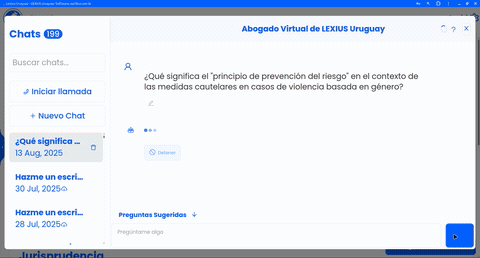 Controles del Abogado Virtual