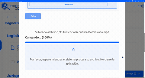 Demostración de identificación de interlocutores en transcripción