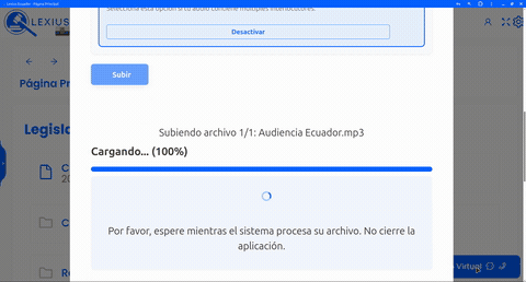 Demostración de identificación de interlocutores en transcripción