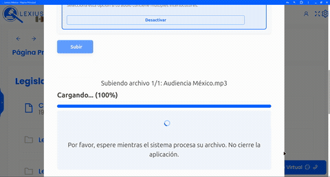 Demostración de identificación de interlocutores en transcripción
